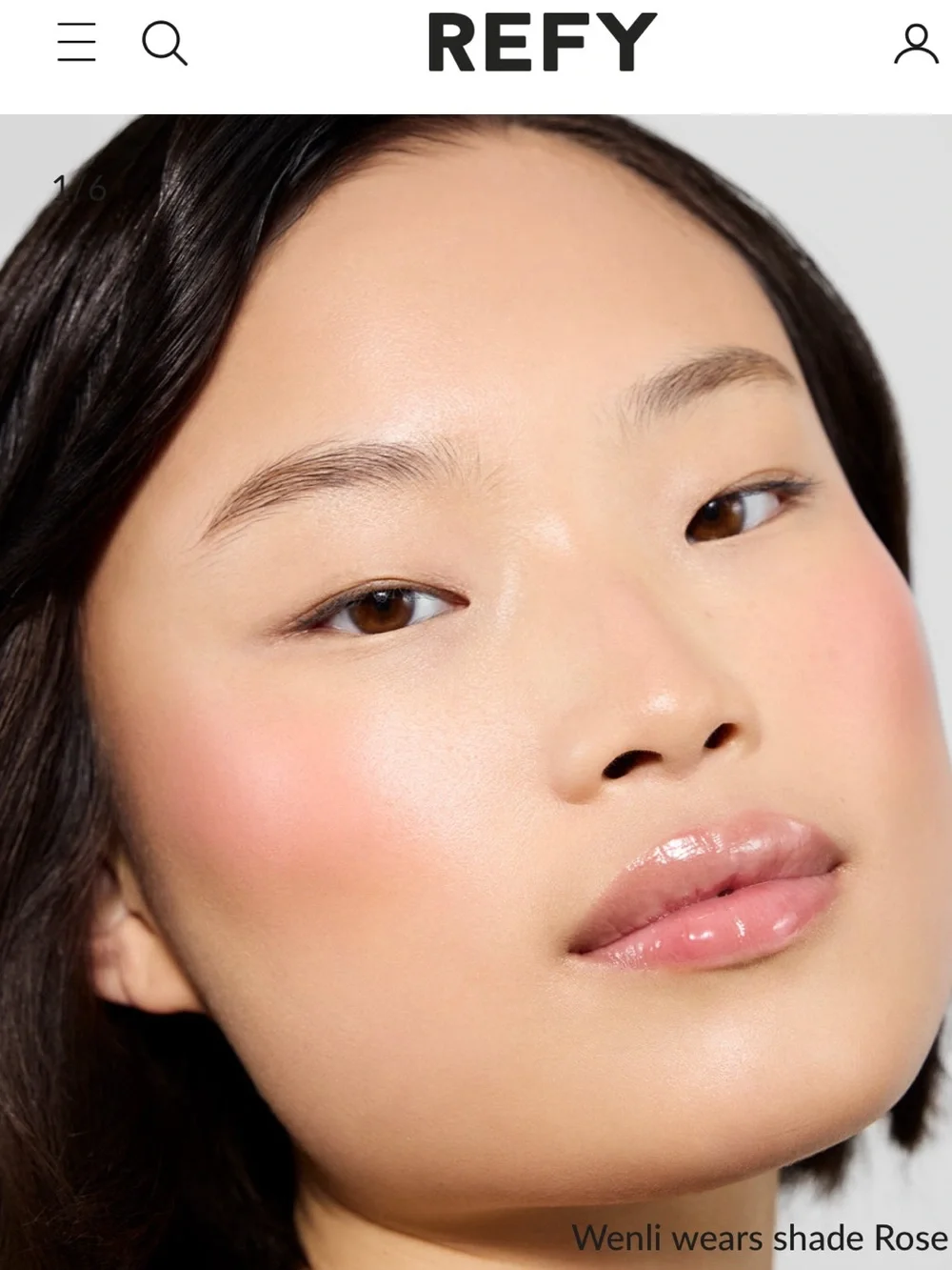 REFY Cream Blush — Rose